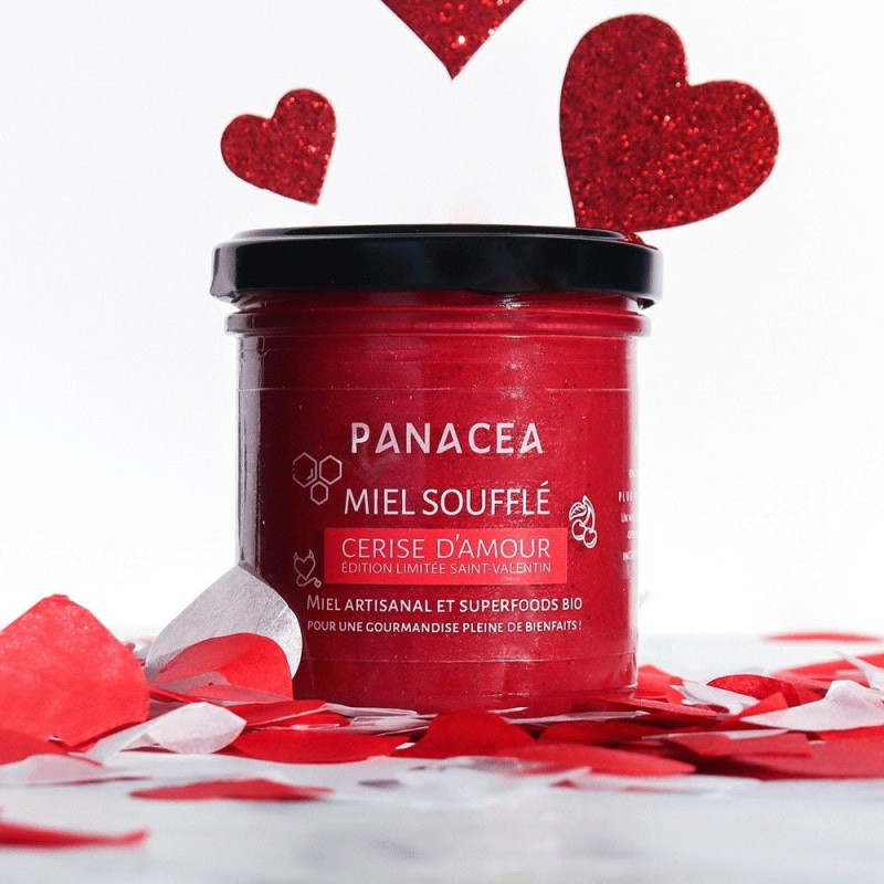 Miel aphrodisiaque Cerise d'amour (200g) -