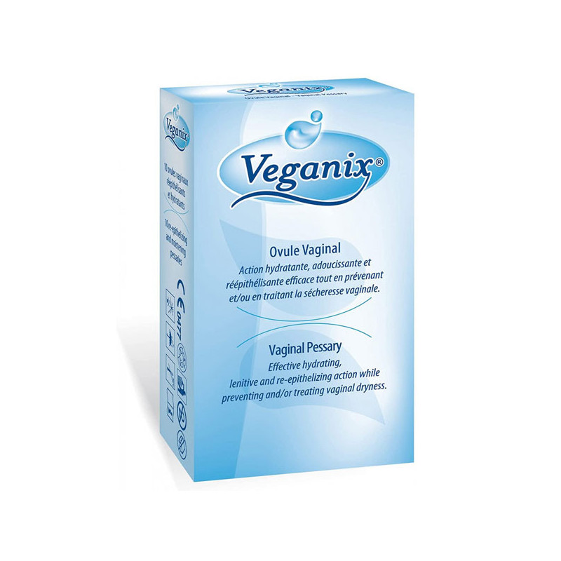 Veganix - Sécheresse vaginale (10 ovules) -