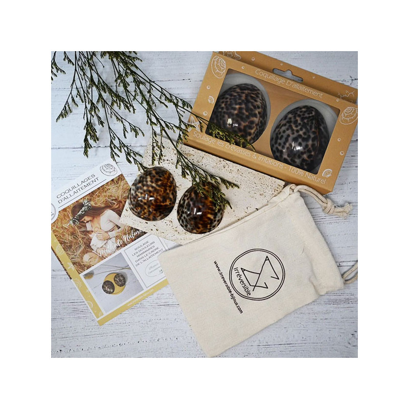 Paire de coquillage d'allaitement Brillant -