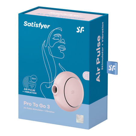 Satisfyer Pro to Go 3 rose - Tous nos produits