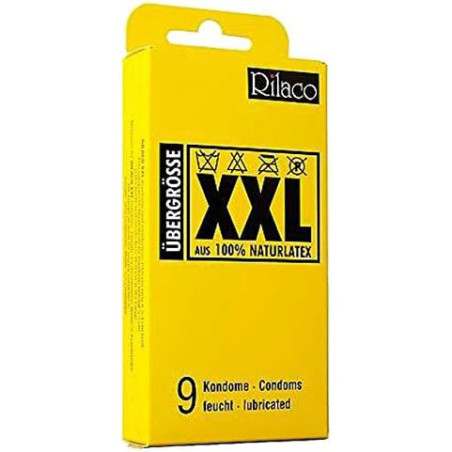 Préservatifs XXL (9 préservatifs) - Préservatifs pour travestis
