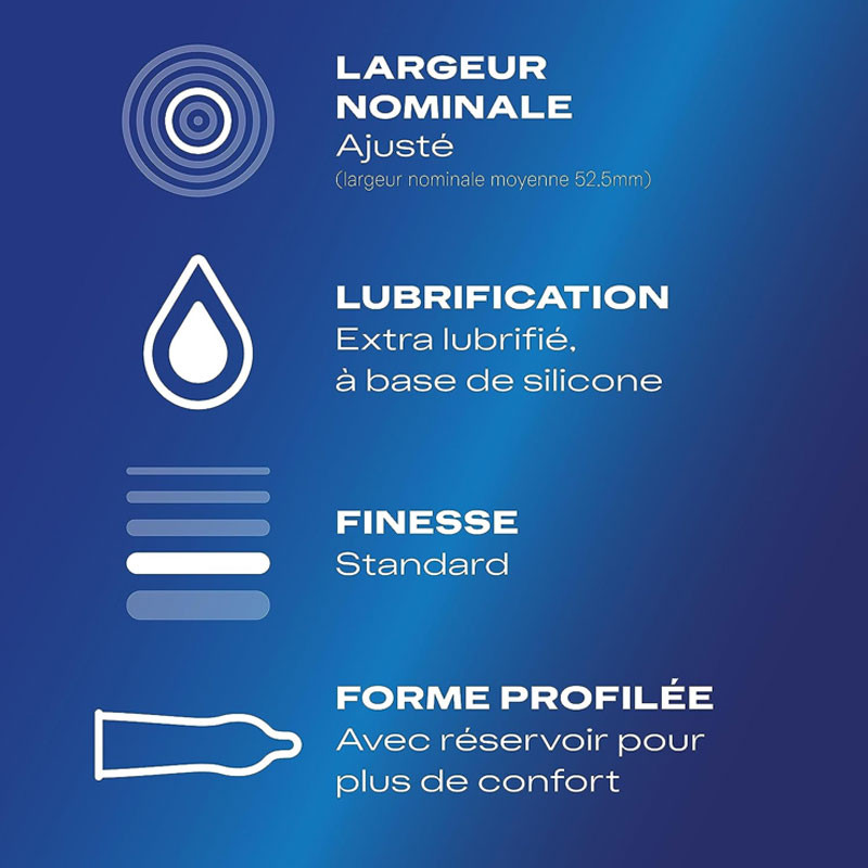Durex Love 6 préservatifs - Préservatifs pour travestis