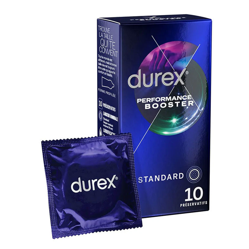 Durex Performance Booster (10 préservatifs) -