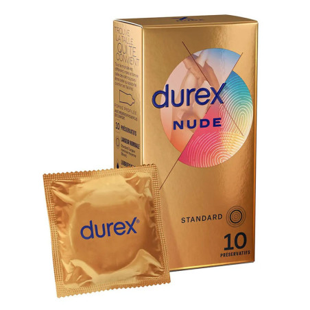 Préservatifs Nude (10 préservatifs) - Préservatifs pour travestis