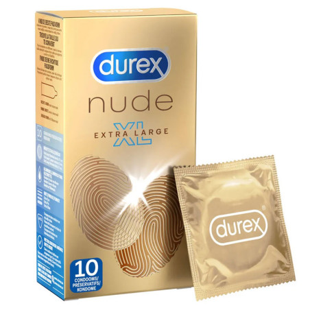 Préservatifs Nude XL (8 préservatifs) - Préservatifs pour travestis
