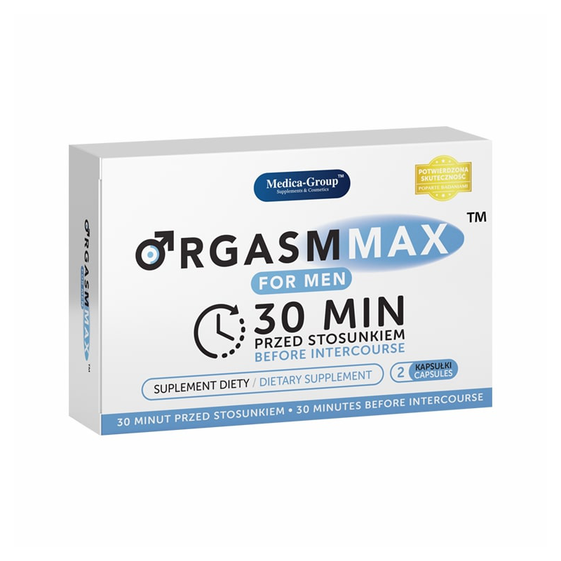 Orgasm Max pour homme (2 gélules) - Tous nos produits