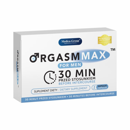 Orgasm Max pour homme (2 gélules) - Tous nos produits