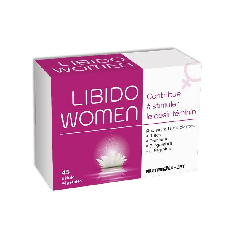 Libido Women- Aphrodisiaque féminin (45 gélules) -