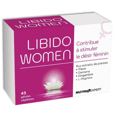 Libido Women- Aphrodisiaque féminin (45 gélules) -