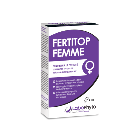 Boite de fertitop, améliore la fertilité chez la femme