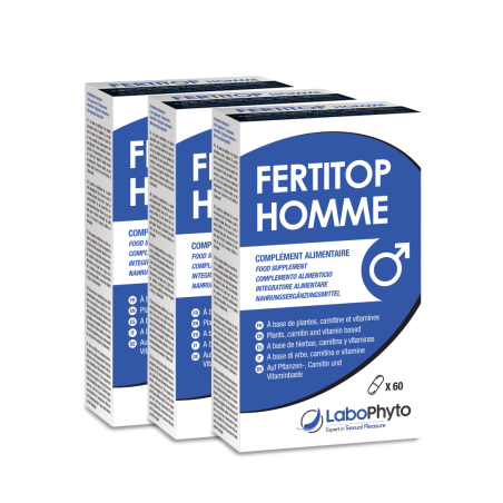 Boite de fertitop homme - boost la fertilité et la production de sperme