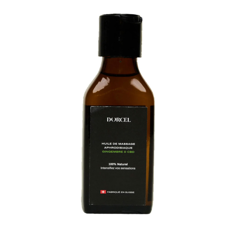 Huile De Massage Gingembre Et CBD -