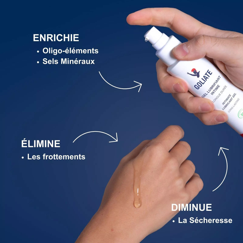 Gel lubrifiant intime bio Goliate (100ml) - Tous nos produits