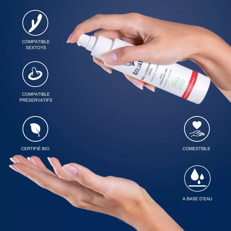 Gel lubrifiant anal bio Goliate - Tous nos produits