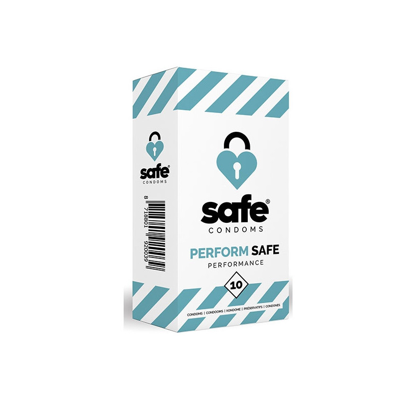 Préservatifs retardants Perfom Safe (10 préservatifs) - Tous nos produits