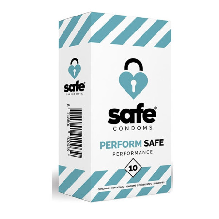 Préservatifs retardants Perfom Safe (10 préservatifs) - Tous nos produits