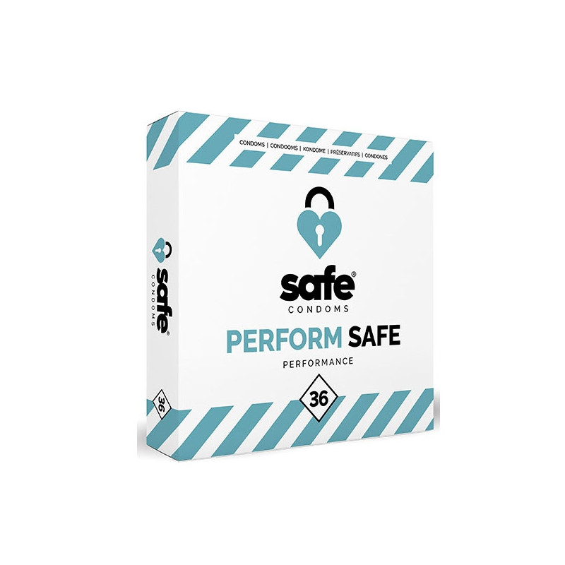 Préservatifs retardants Perfom Safe (36 préservatifs) - Tous nos produits