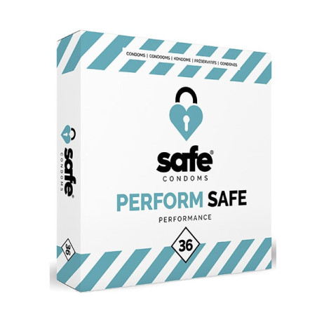 Préservatifs retardants Perfom Safe (36 préservatifs) - Tous nos produits