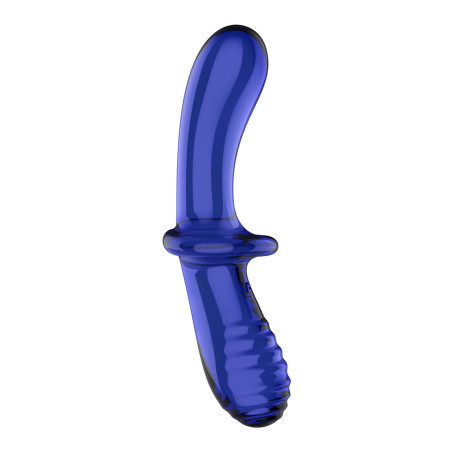 Double Crystal blue Satisfyer - Godes anals pour travestis