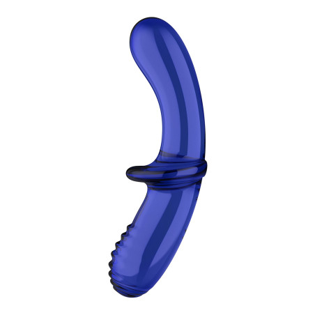 Double Crystal blue Satisfyer - Godes anals pour travestis