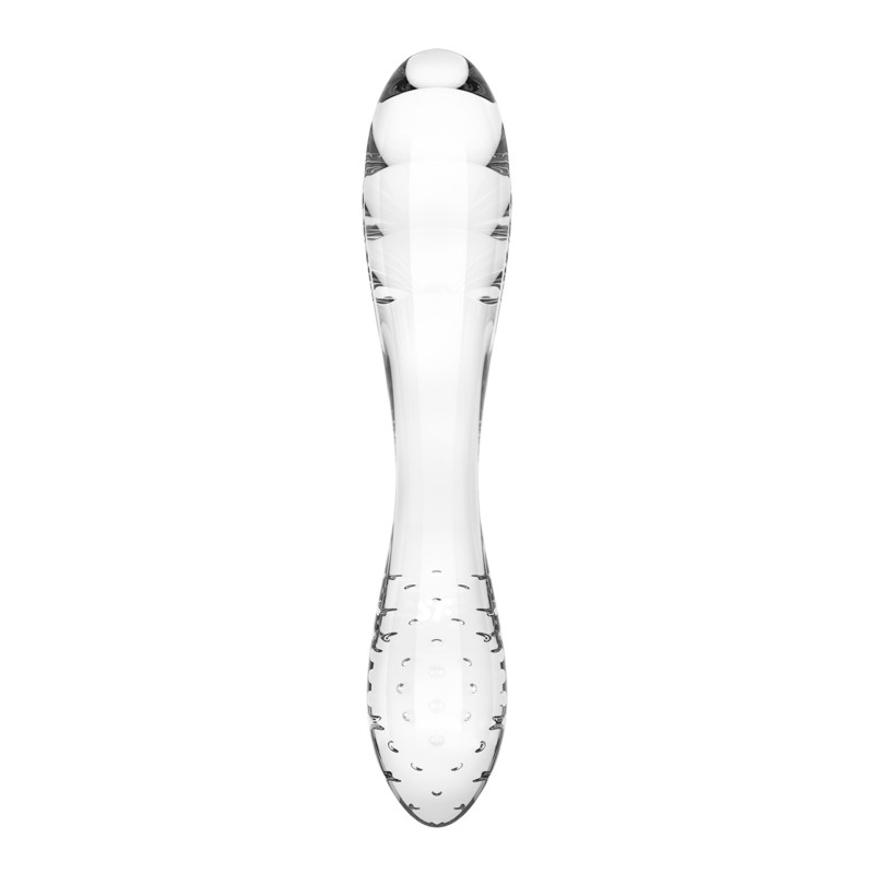 Gode Dazzling Crystal transparent - Godes anals pour travestis