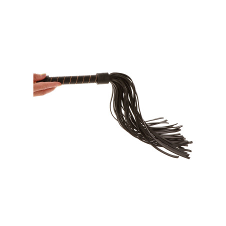 Fouet cuir noir Vogue - Fouets pour travestis Fouet cuir noir Vogue - Fouets pour travestis