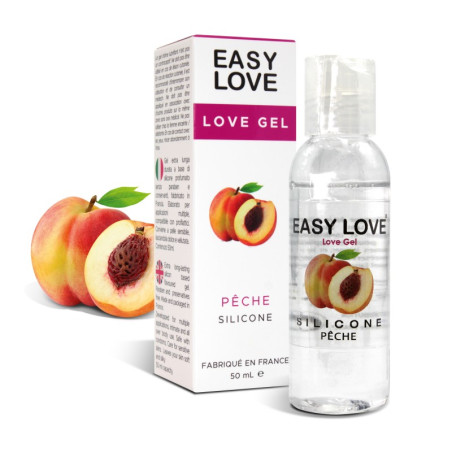 Lubrifiant Easy Love Pêche 50 ml - Lubrifiant Easy Love Pêche 50 ml -