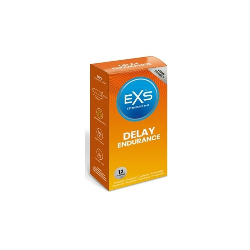Préservatifs retardants Delay Endurance (12 préservatifs) - Tous nos produits