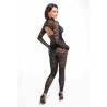 Combinaison noire Enigma - Combinaisons sexy pour travestis Combinaison noire Enigma - Combinaisons sexy pour travestis