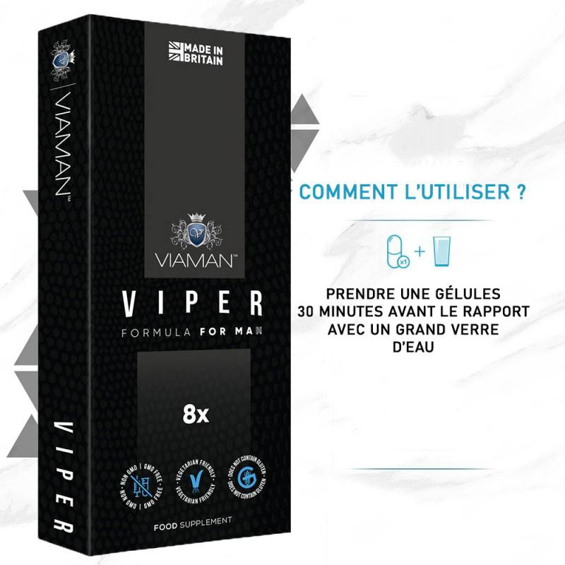 Viaman Viper (8 comprimés) - Tous nos produits