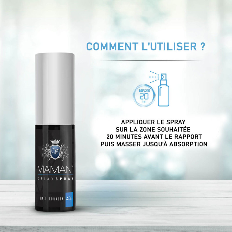 Spray retardant Viaman Delay (40ml) -