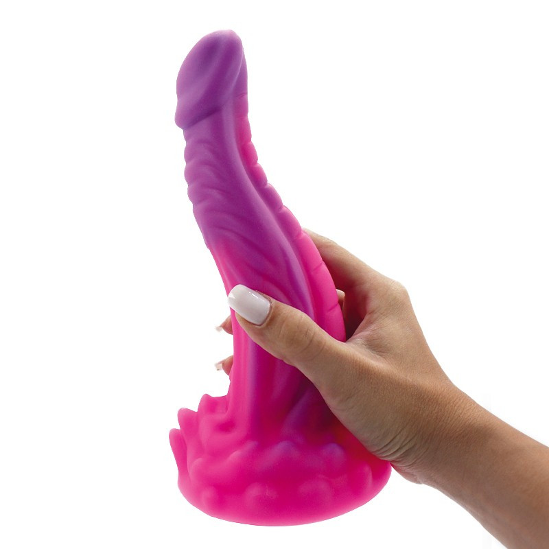 Gode ventouse Monster rose - Gode Alien