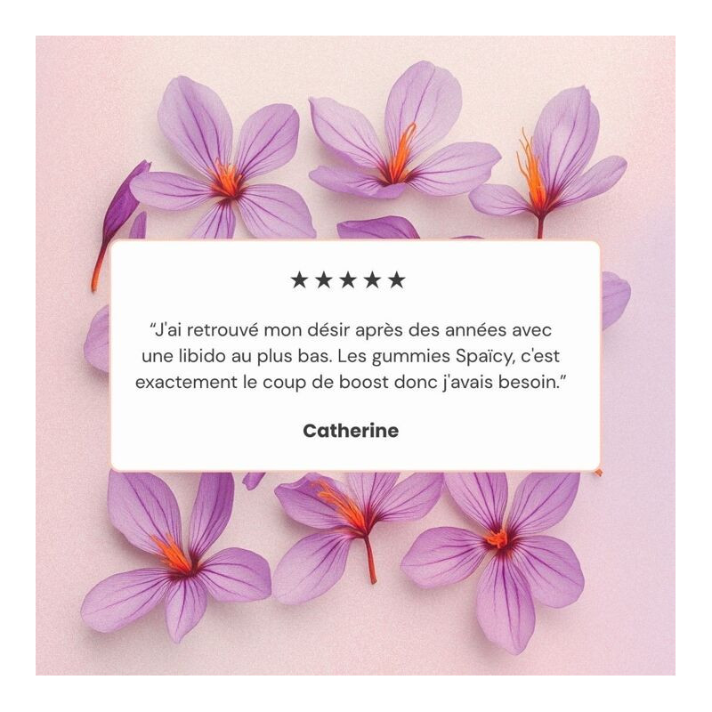Gummies aphrodisiaques Spaïcy - Tous nos produits