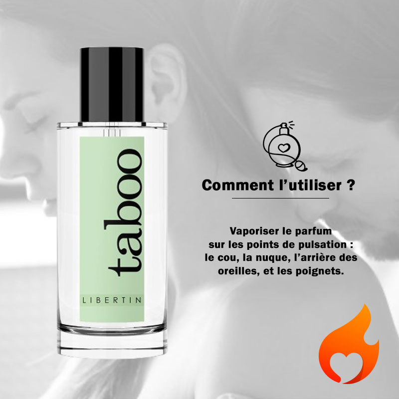 Taboo phéromone homme -Libertin
