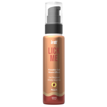 Gel à lécher Lick Me Pêche (50ml) - Massage érotique
