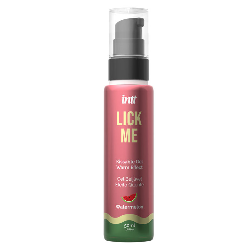 Gel à lécher Link Me Pastèque (50ml) - Massage érotique pour travestis