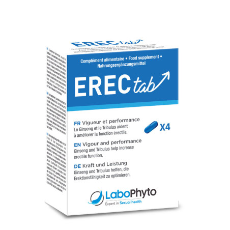 Erectab (4 comprimés) - Aphrodisiaques pour hommes