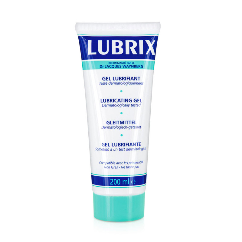 Lubrifiant Lubrix Gel 200 ml - Lubrifiants intimes