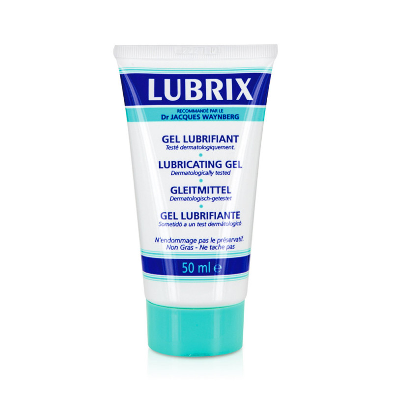Lubrifiant Lubrix Gel 50 ml - Lubrifiant à base d'eau