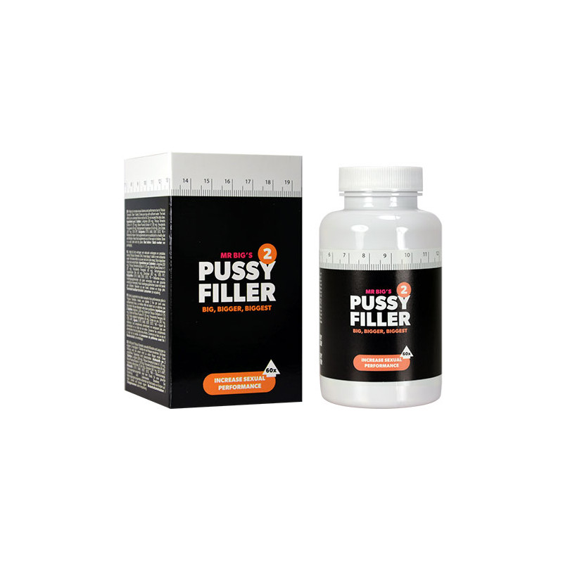 Pilules taille pénis Pussy Filler (60 comprimés) - Tous nos produits