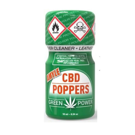 Poppers Green Power CBD Amyle (10ml) - Poppers Poppers Green Power CBD Amyle (10ml) - Poppers
