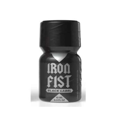 Poppers Iron Fist black Label Pentyle (10ml) - Poppers Poppers Iron Fist black Label Pentyle (10ml) - Poppers
