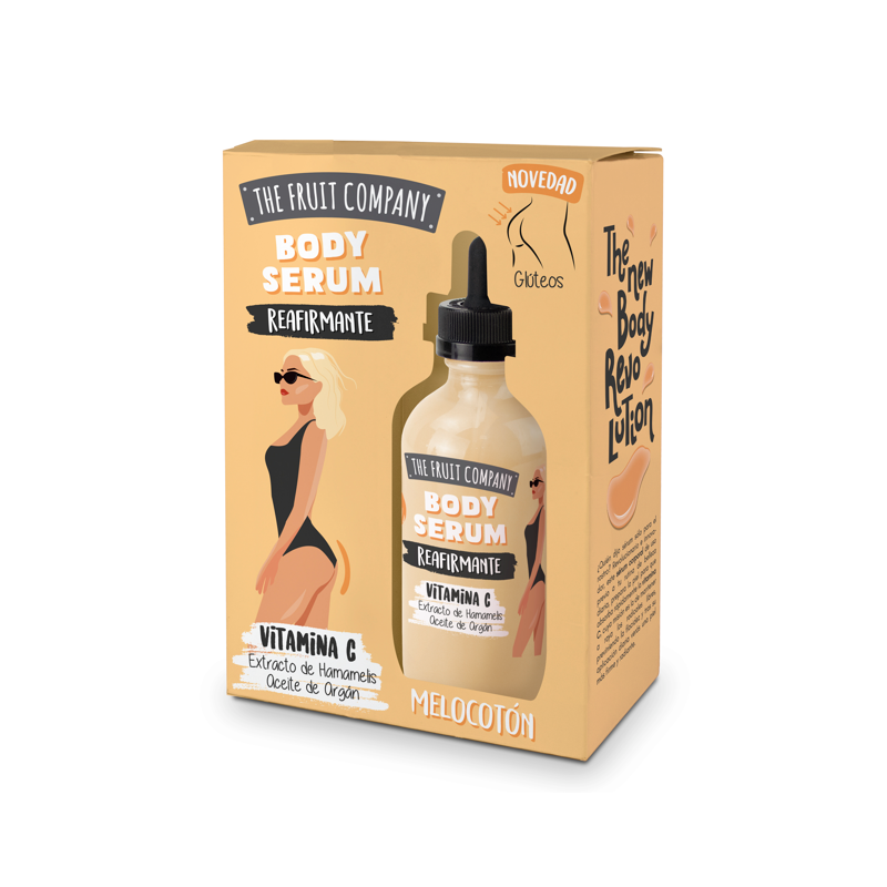 Serum galbant Fessier à la pêche - Crèmes volume fesses pour travesti