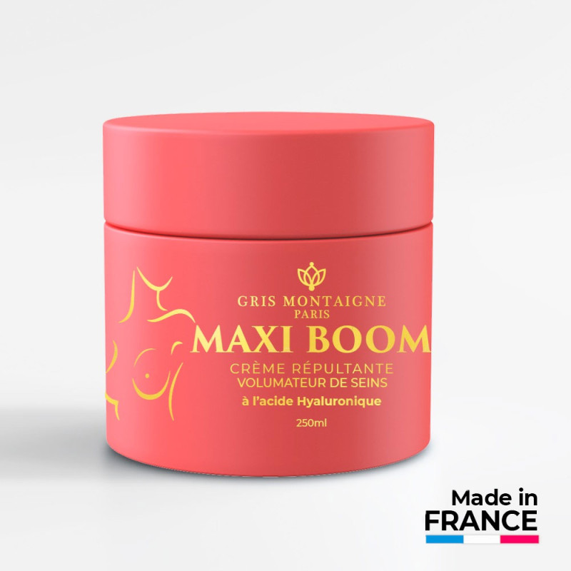 Volumateur de Seins Maxi Boom (250ml) - Crèmes volume poitrine pour travesti