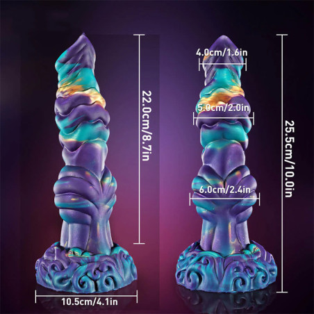 Vibromasseur Va et Vient Vortex de Venus - Gode Alien