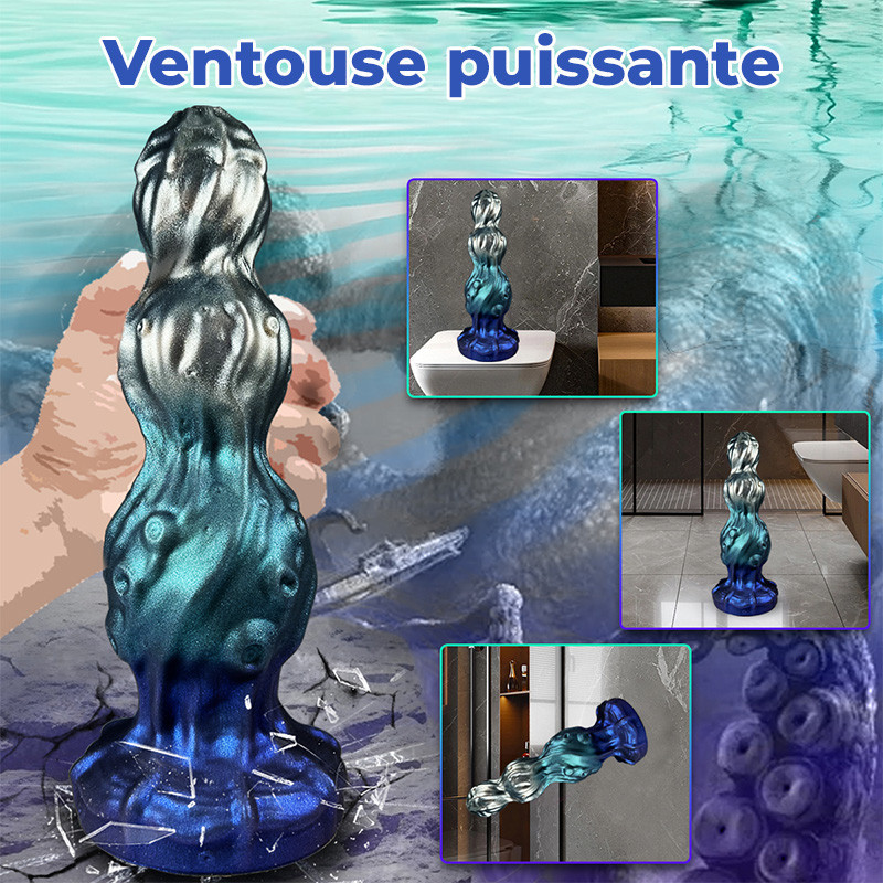 Gode sculpté Murmure océanique - Gode Alien