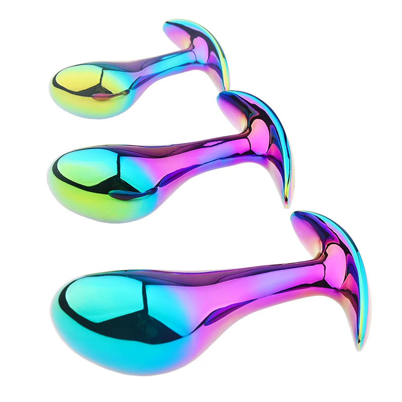 Plug Prostatique - Arc en Ciel - Plugs anals pour travestis