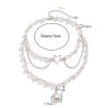 Collier Coeurs d'argent - Colliers pour travestis Collier Coeurs d'argent - Colliers pour travestis