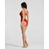 Body Aliosa rouge - Body sexy pour travestis Body Aliosa rouge - Body sexy pour travestis