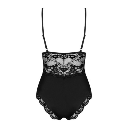 Body noir à dentelles - Body sexy pour travestis Body noir à dentelles - Body sexy pour travestis